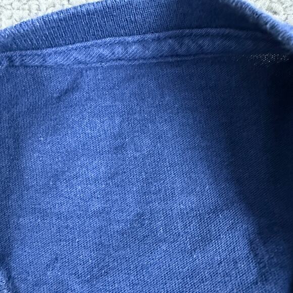 Simply Southern Shirt Womens Large Blue Decks Docks Flip Flops Dog Turtle READ - Picture 11 of 12